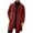 Brick Red, variant on Men's Trench Coat Wool Long Elegant Winter Coat Business Men's Coat Long Winter Jacket Men Coats Transition Coat Autumn Warm Trench Coat Plain Autumn Coat Navy XXXL
