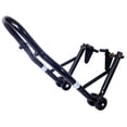 thumbnail image 6 of Olurrisa Motorcycle Stand 1000LB Sport Bike Front and Rear Wheel Lift Swingarm Paddock Stands Black U, 6 of 9