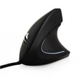 thumbnail image 2 of Raindrops Mouse with Wire Black Plastic Vertical Handle for Home Use 1Pack, 2 of 8