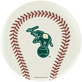 thumbnail image 2 of Oakland Athletics Undrilled Bowling Ball, 2 of 2