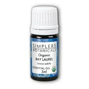 Angle View: Essential Oil Bay Laurel Organic Simplers Botanicals 5 ml Liquid