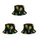 thumbnail image 2 of Sombrero de pescador Jumpingount estampado para hombres y mujeres Color blanco, 2 of 6