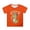 Orange, variant on FYEGRE Girls Graduation Graphic T-Shirt for Kids, Children Academic Ceremony Short Sleeve Tee, Casual Wear for Graduation Party, School Anniversary Pink 4-5 Years