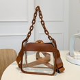 thumbnail image 2 of Sac pour Femmes Simple Demi-Lune Sac Souple en PU Mode Mini Sacs pour Dame Sac de Voyage Décontracté, 2 of 9