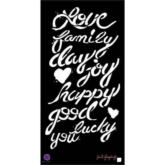 PRIMA MARKETING INC Jamie Dougherty Bloom Stencil, 6x12 UPC 655350980436