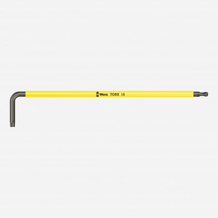 

Wera 024484 Multicolor Torx Long L-key T15 x 123mm (Bright Yellow)