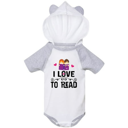 

Inktastic I Love to Read Gift Baby Girl Bodysuit