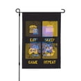 thumbnail image 1 of XMXY Game Icons Yellow Garden Flags Double Sided,Farmhouse Holiday Yard Outdoor Sign Decor Flag, 28"x40" inch, 1 of 8