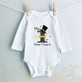 thumbnail image 4 of Baby Romper My First New Year Clothes Baby Boy Girl New Year Outfits Letter Print Romper Jumpsuit Outfits Set, 4 of 4