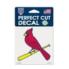 St Louis Cardinals 4x4 Perfect-Cut Car Auto Decal Sticker