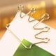 thumbnail image 4 of Clip de papelería, 10 Uds., marcapáginas de papel con forma de corona, suministros escolares, máxima confiabilidad Jadeshay A, 4 of 8