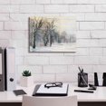 thumbnail image 3 of Epic Graffiti 'Winter In The Park' by Carol Rowan, Giclee Canvas Wall Art, 16"x12", 3 of 8