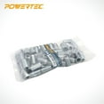 thumbnail image 3 of POWERTEC 50PK Threaded Inserts for Wood | 3/8"-16 Internal Threads, Zinc Alloy (QTI1001), 3 of 5