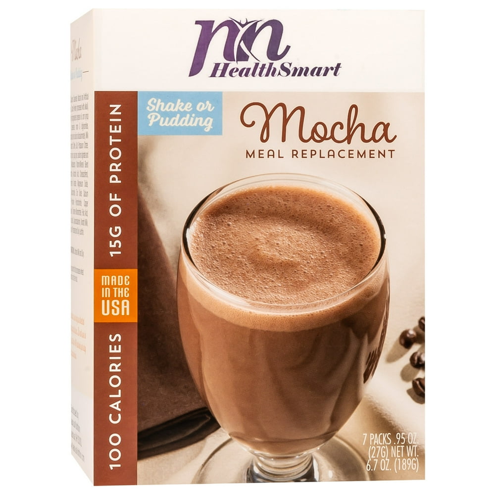 HealthSmart High Protein Meal Replacement Shake Mocha 15g Protein
