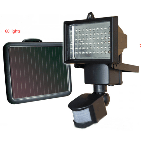 

Toyella Led solar infrared body sensor lamp floodlight 60 Lights