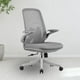 thumbnail image 4 of Silla de Escritorio Giratoria, Silla de Malla Ergonómica, Silla de Computadora, Silla con Respaldo, Silla de Juego, Cojín Grueso P Espalda media gris mayimx Sillas de oficina, 4 of 9