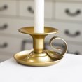thumbnail image 3 of Cateissary 2 candelabros ornamentales para interiores, antióxido, electrochapa, hierro, boda, velas, cena, candelero, soporte con asa Type2 NO2, 3 of 6