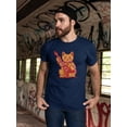 thumbnail image 2 of Rock Cat Men T-Shirt, Male 3X-Large, 2 of 4