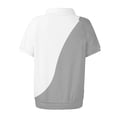 thumbnail image 6 of Outfmvch Women Shirts Womens Work Tops Polo Shirts for Women Golf Shirts for Woman Womens Golf Shirt Blouses for Women Short Sleeve Blouses for Women Grey 1 M, 6 of 7