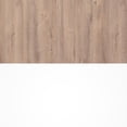 thumbnail image 2 of Cielo 20W Floating Shelves in Rustic Brown and White - Engineered Wood, 2 of 4