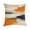 Orange and Grey Abstract Art Artwork-3, variant on Orange And Grey Abstract Art Artwork Pillow Covers,Orange And Grey Abstract Art Artwork Throw Pillow Covers 24"×24" ,Living Room Sofa Couch Pillow Covers,Decorative Pillow Covers