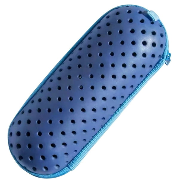 Caja Almacenamiento para Gafas Natación Al Aire Libre Equipo Natación Caja Almacenamiento para Gafas Natación Funda Ligera Y Transpirable para Gafas Caja Impermeable Hueca (azul Oscuro)