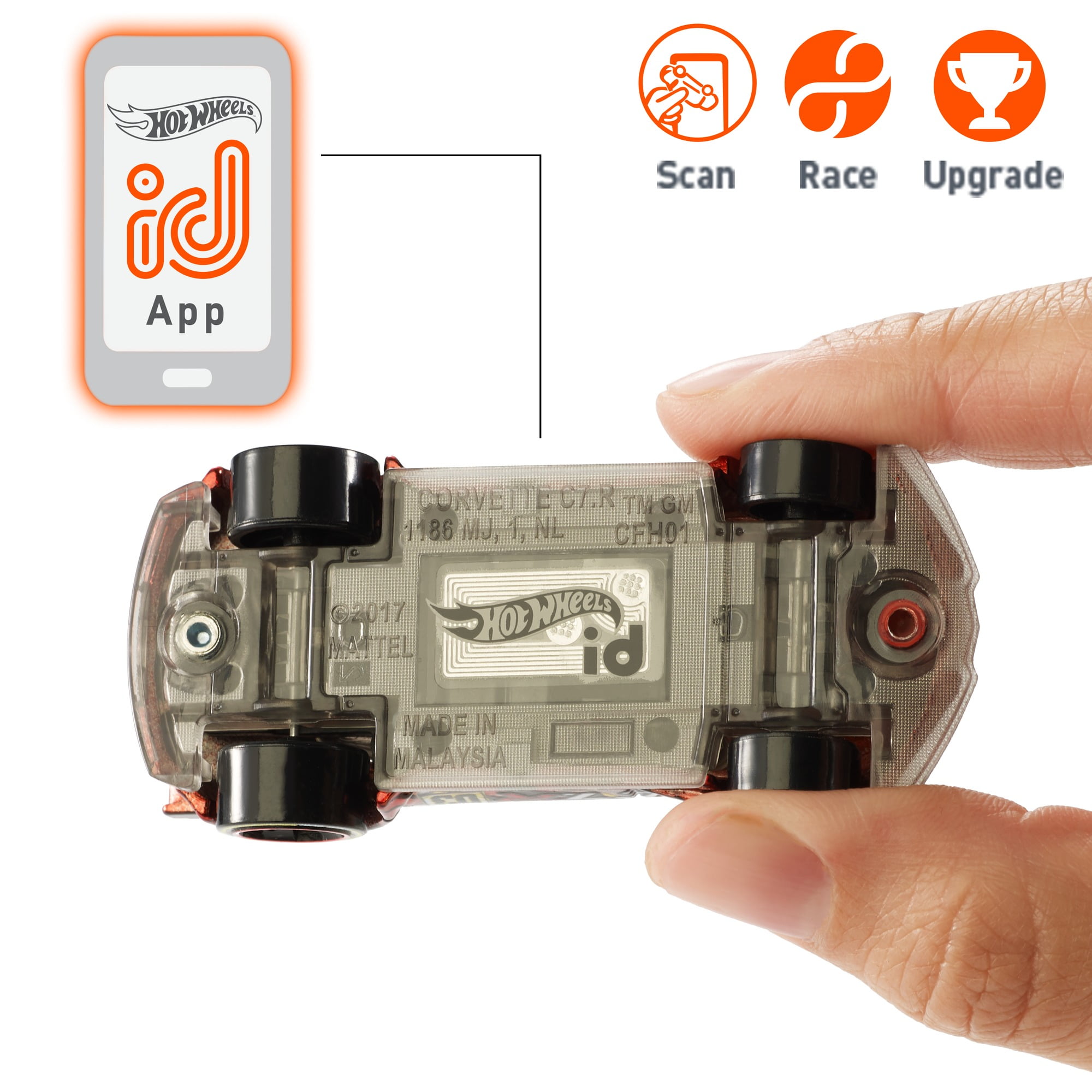 Hot Wheels iD Corvette C7R Play Vehicle