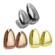 thumbnail image 5 of Tapas superiores para dientes caninos de oro de 18 quilates, 2 unidades, para parrilla, estilo hip hop Plata, 5 of 8
