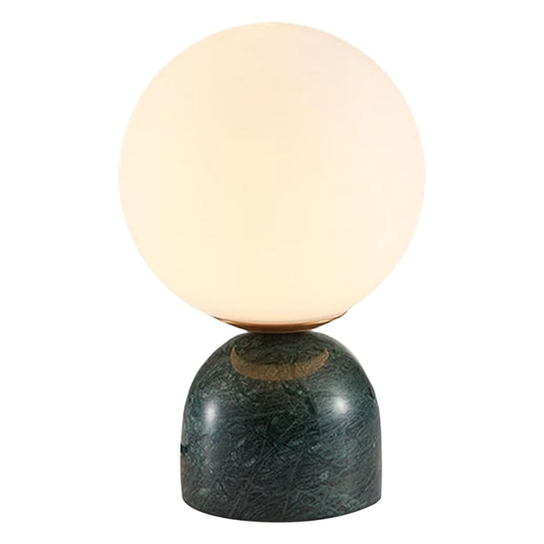 Lámpara moderna de mármol Jinwen LED de noche luz de escritorio habitación Iluminación sala Verde