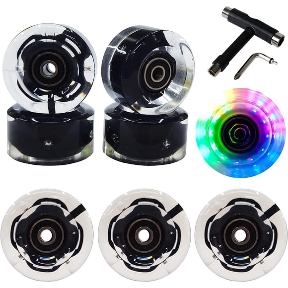 Ruedas para patines FREEDARE 58 mm con rodamientos 83A (paquete de 8)