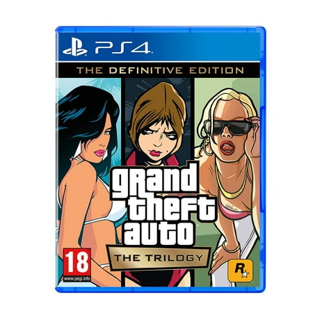 Grand Theft Auto: The Trilogy The Definitive Edition Pegi [Playstation 4]