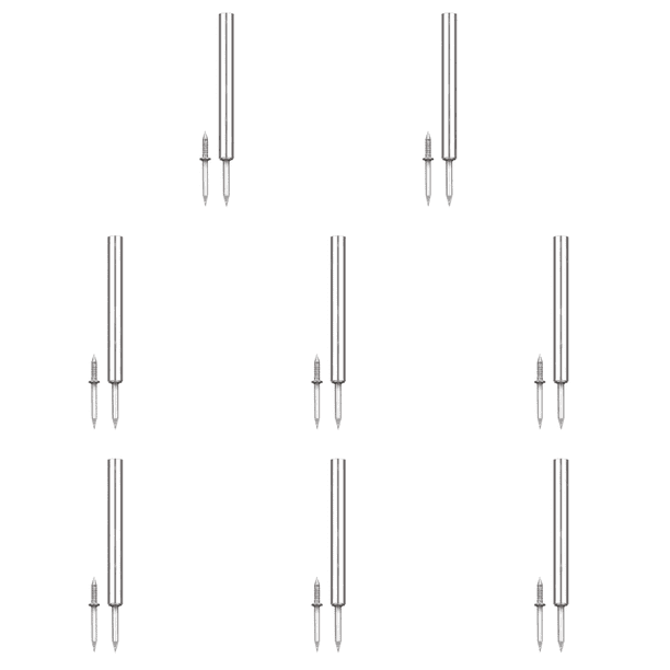Clavos Sin Costuras Cuerno Duro para Rodapiés (101 Piezas)