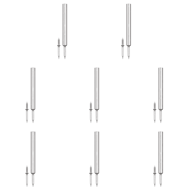 Clavos Sin Costura Clavos Cuerno Duro para Rodapiés (101 Piezas)