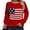 729Red, variant on American Flag Sweaters for Women Veterans Day Independence Day Patriotic Stars Sweater Long Sleeve Crewneck Striped Sweater Alsol Lamesa