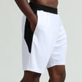 thumbnail image 3 of Pantalones cortos deportivos para hombre Bolsillos laterales de secado rápido Pantalones cortos con cintura elástica, 3 of 8