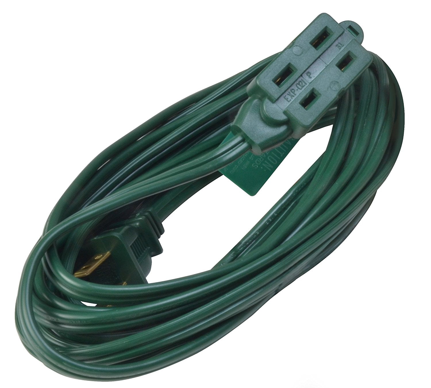 16/2 SPT-2 Extension Cord Coleman Cable 0870 15 ft Green 