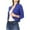 Blue, variant on APEXFWDT Women's Classic 3/4 Sleeve Open Front Cropped Cardigan S-5XL,Plus Size Casual Lightweight Short Bolero Shrugs Jacket
