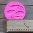 thumbnail image 3 of Cute Feathers Pattern Silicone Mold 3.5 Inches | Bakell, 3 of 3