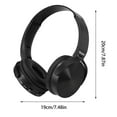thumbnail image 3 of Deals of The Day Clearance! Topliu MZ-650 Bluetooth Headset,Heavy Bass Wireless Earbuds,Macaron Color High Appearance,Universal Stereo Headphones for Phone & Gift, 3 of 7