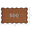 thumbnail image 6 of My Texas House Halloween Multicolor Scallop Boo Outdoor Coir Doormat, 18" x 30", 6 of 6