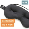 thumbnail image 3 of Brownmed IMAK Eye Pillow - Sleep Mask with ErgoBeads for Headache, Migraine, Puffy Eyes & Eye Strain Pain Relief, 3 of 7