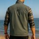 thumbnail image 5 of Ceisia Men's Solid Color Multi Pocket Outdoor Jacket Casual Breathable Mesh Lined Coat for Hiking Travel Daily Wear Gift, 5 of 8