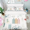 thumbnail image 1 of 3D Color Cartoon Goods Quilt Cover Set Bedding Set Pillowcases 166, 1 of 2