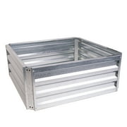 Expert Gardener Outdoor Expandable Galvanized Raised Garden Bed 36IN x 36IN