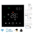 thumbnail image 1 of Thermostat Temperature Controller Setup For Water/Electric Floor Heating Water/Gas Boiler APP Remote Smart Wifi Wireless ,Easy to Install, 1 of 7