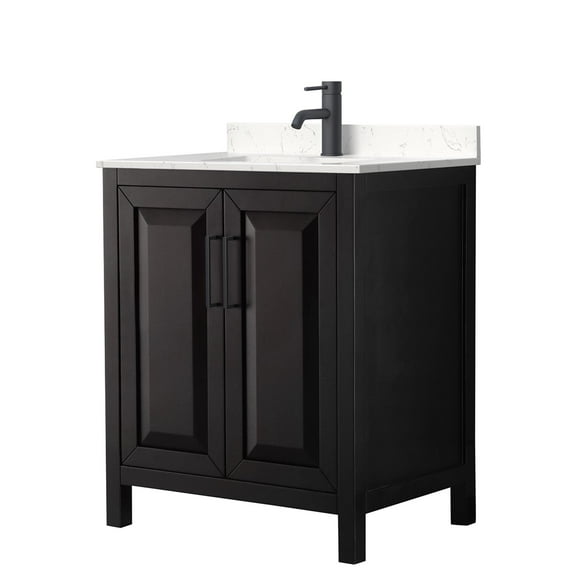 Wyndham Collection Wcv252530s-Vca-Mxx Daria 30" Free Standing Single Basin Vanity Set -
