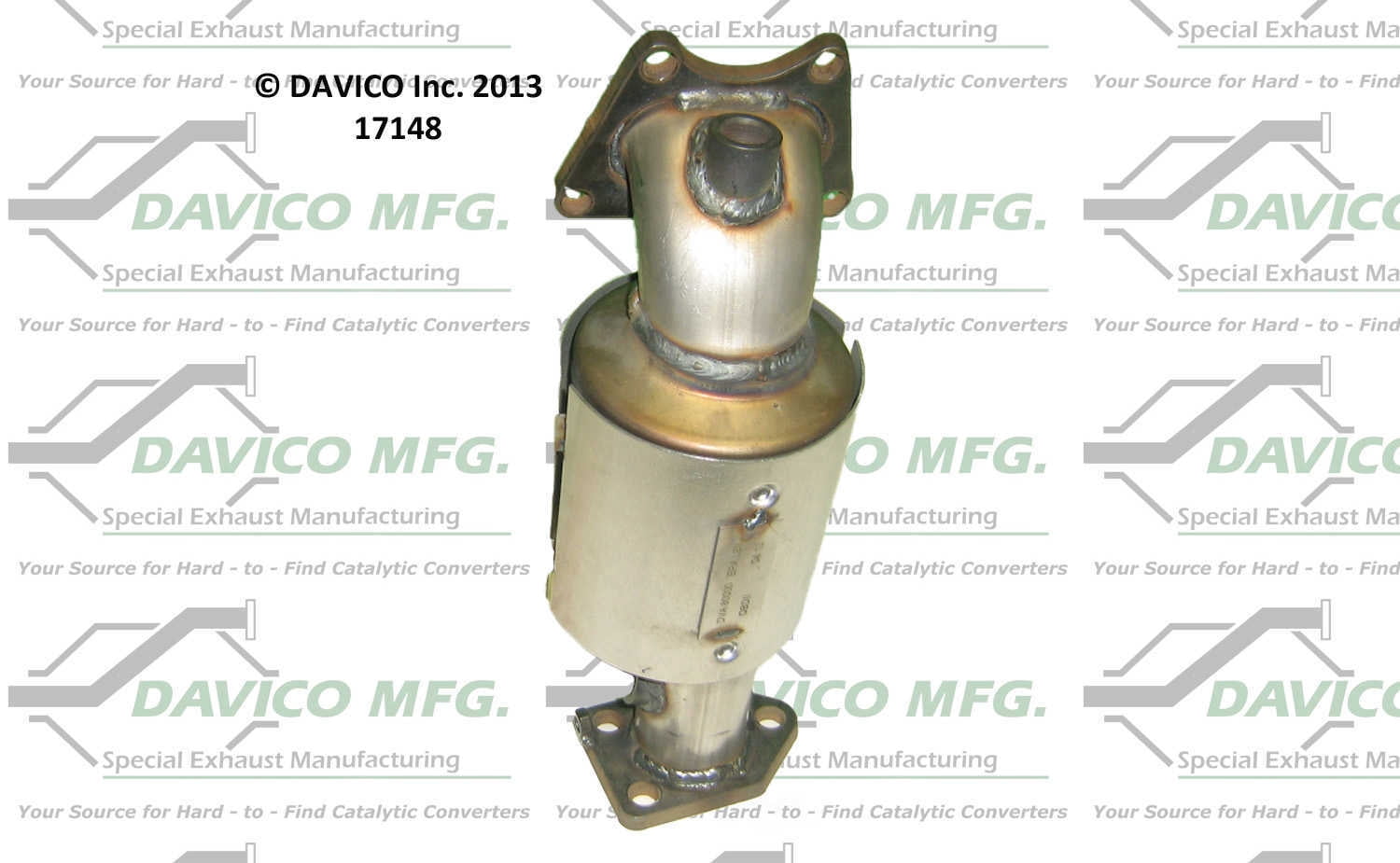 Davico Mfg 17148 Direct-Fit Catalytic Converter - Manifold