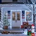 Blue Christmas String Lights Indoor Outdoor, 66ft 200 LED Blue String ...