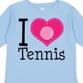 thumbnail image 4 of Inktastic Tennis Player I Love Tennis Girls Long Sleeve Toddler T-Shirt, 4 of 5