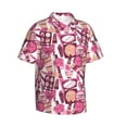 thumbnail image 2 of Haiem Cute Girl Printed Hawaiian Shirt for Men - Men’s Casual Beach Summer Shirts - Stretch Fabric with Modern Fit-XX-Large, 2 of 9